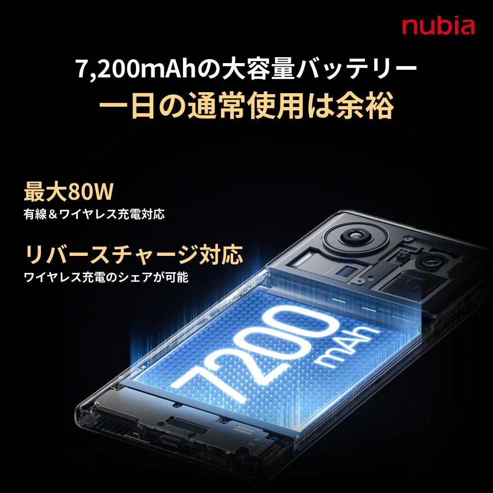 nubia Z80 Ultra バッテリー