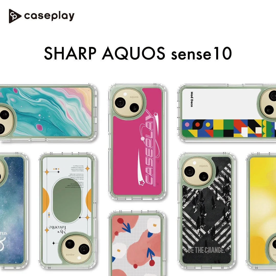 AQUOS sense10ユーザー必見！5000種超のデザインから選べる、あなただけのスマホケースがcaseplayに登場