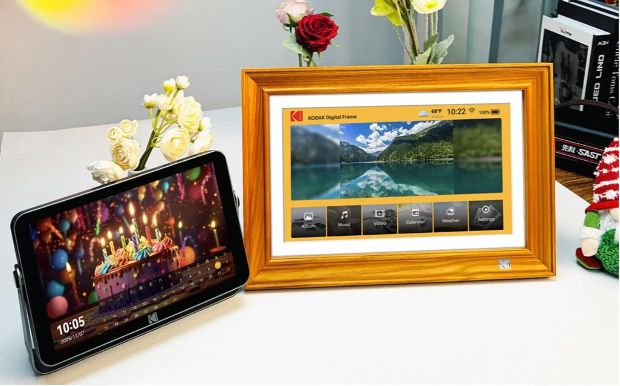コダックから新登場！Wi-Fiデジタルフォトフレームで「思い出を飾る」新しい暮らしを始めませんか？