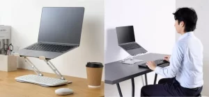 長時間のPC作業、もう辛くない！エレコムの新作ノートパソコンスタンドで「自分仕様」の快適環境を手に入れよう