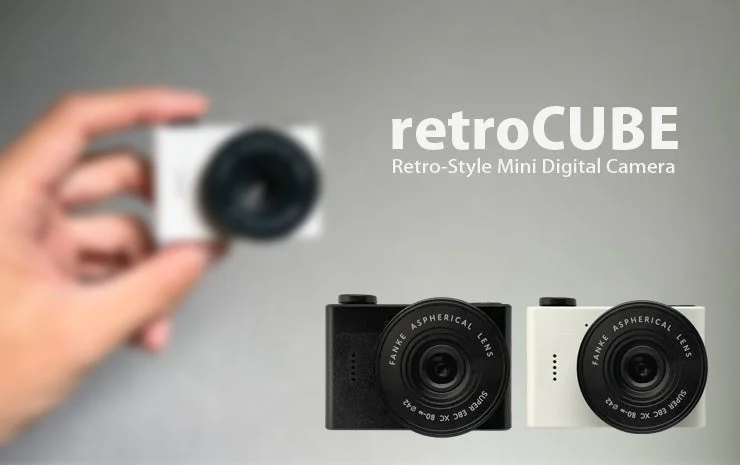 スマホじゃ撮れない！懐かしいレトロ写真が魅力の超ミニカメラ「retroCUBE」がビックカメラ・ドットコムで販売開始