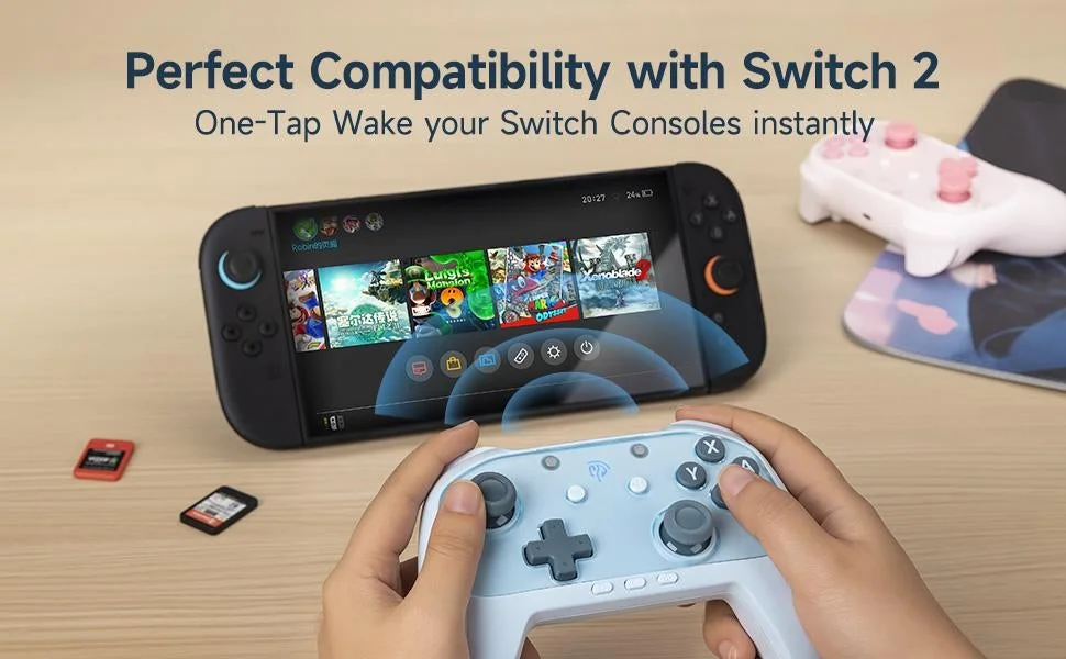 Switch 2との互換性をアピールするゲーム画面