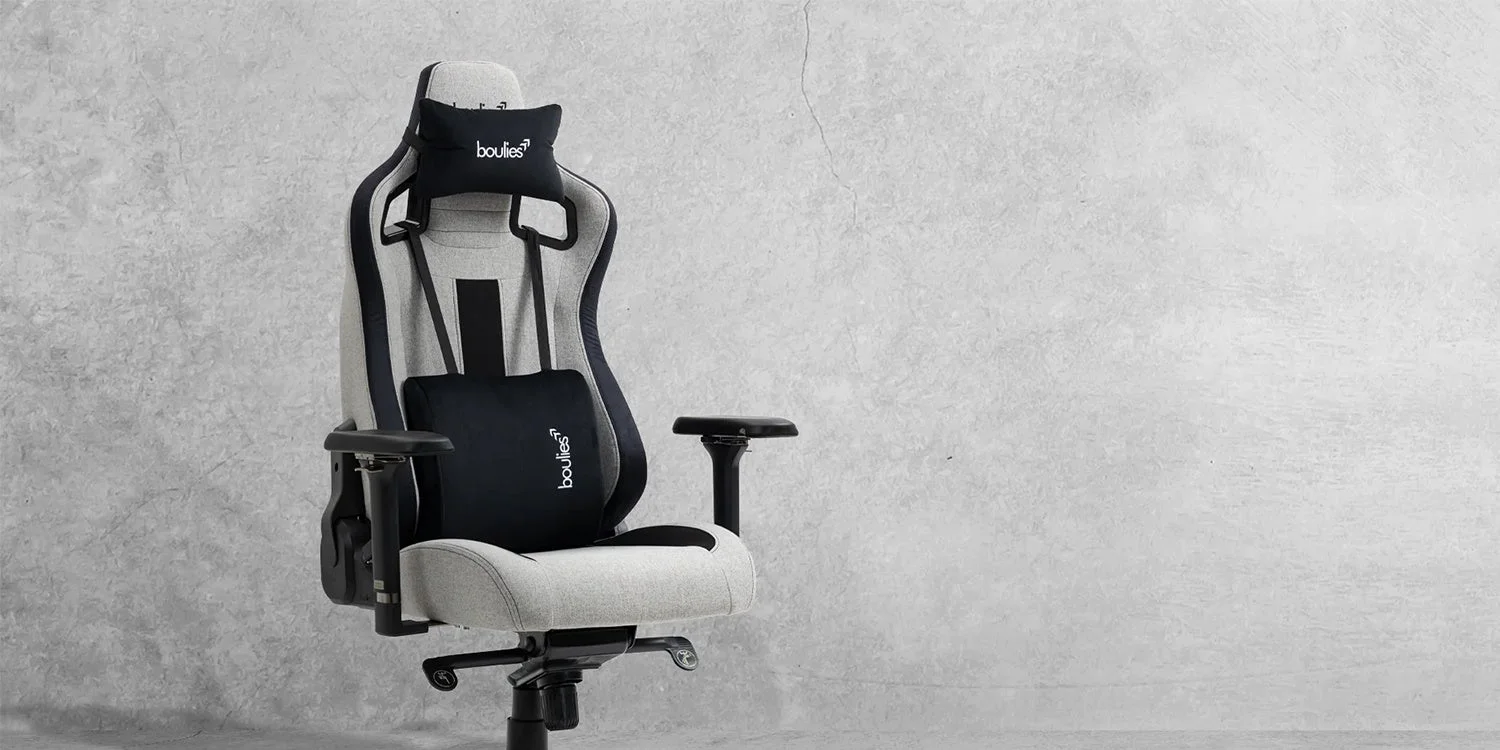 Bouliesチェアのヘッドレストとランバーサポート