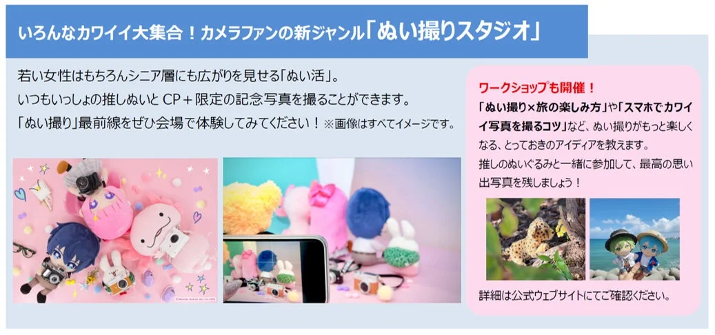 いろんなカワイイ大集合! カメラファンの新ジャンル「ぬい撮りスタジオ」