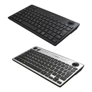 マウス不要でPC操作が劇的に変わる！1台2役の「無線トラックボールキーボード」が登場