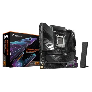GIGABYTEから待望の黒色Micro-ATXマザーボード「X870M AORUS ELITE WIFI7」が登場！自作PCの夢を叶える高性能モデル