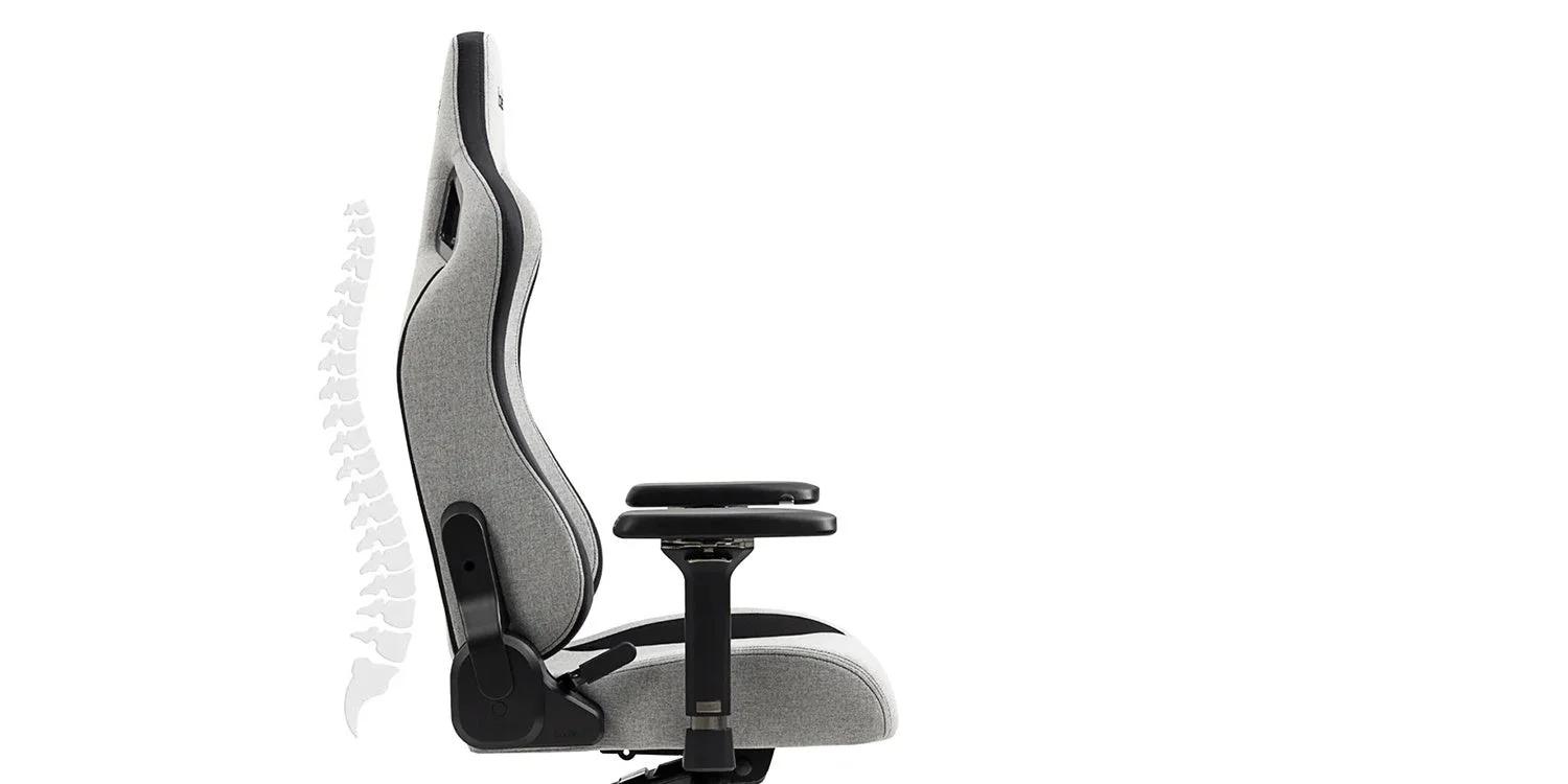 Bouliesチェアの人間工学に基づいた腰椎サポート