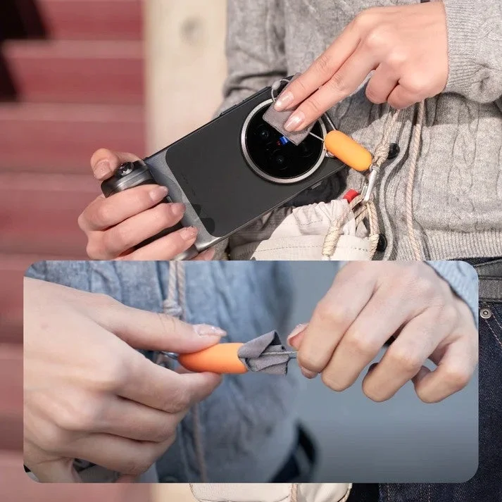 レンズクリーニングクロス付属