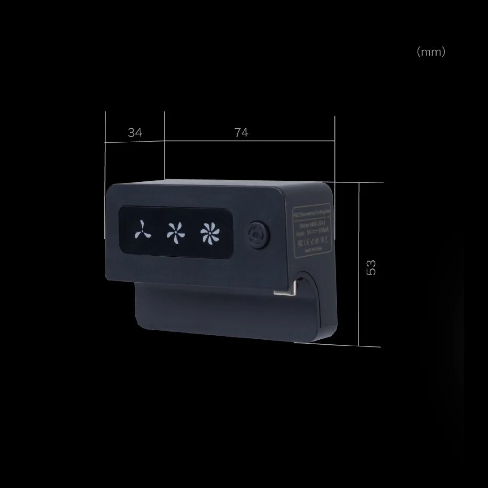 HSD Deswarming Cooling Fanという名称のダークグレーの電子機器の製品画像