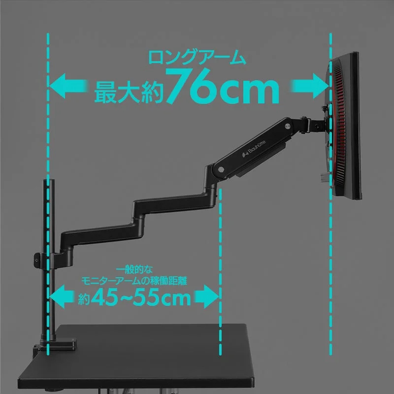 ロングアームの比較