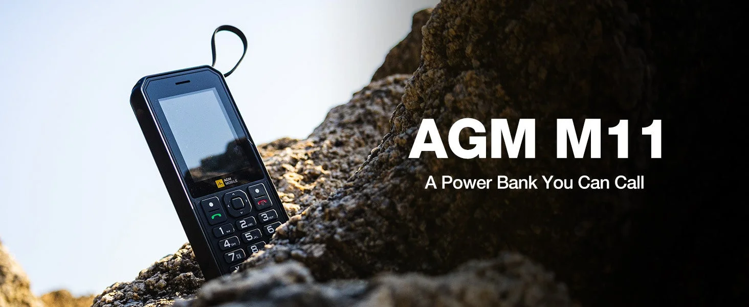 AGM M11 - A Power Bank You Can Call